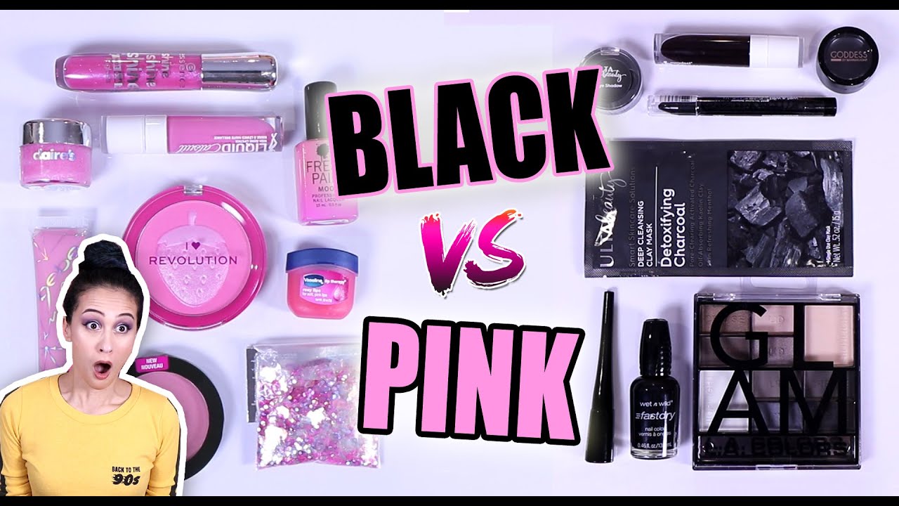 ROZE vs ZWART - MAKE-UP MET SLlJM MIXEN! || SIime Sunday