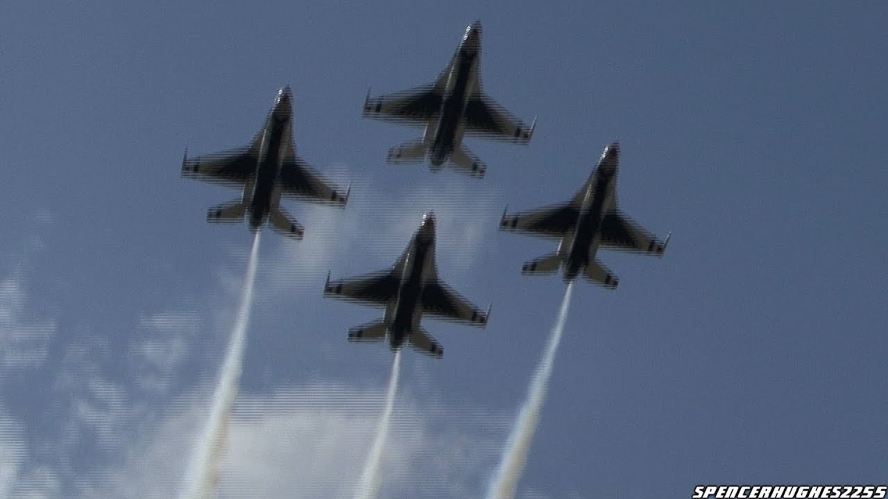 2011 Fort Worth Alliance Air Show - U.S.A.F. Thunderbirds Ground & Air Demonstration