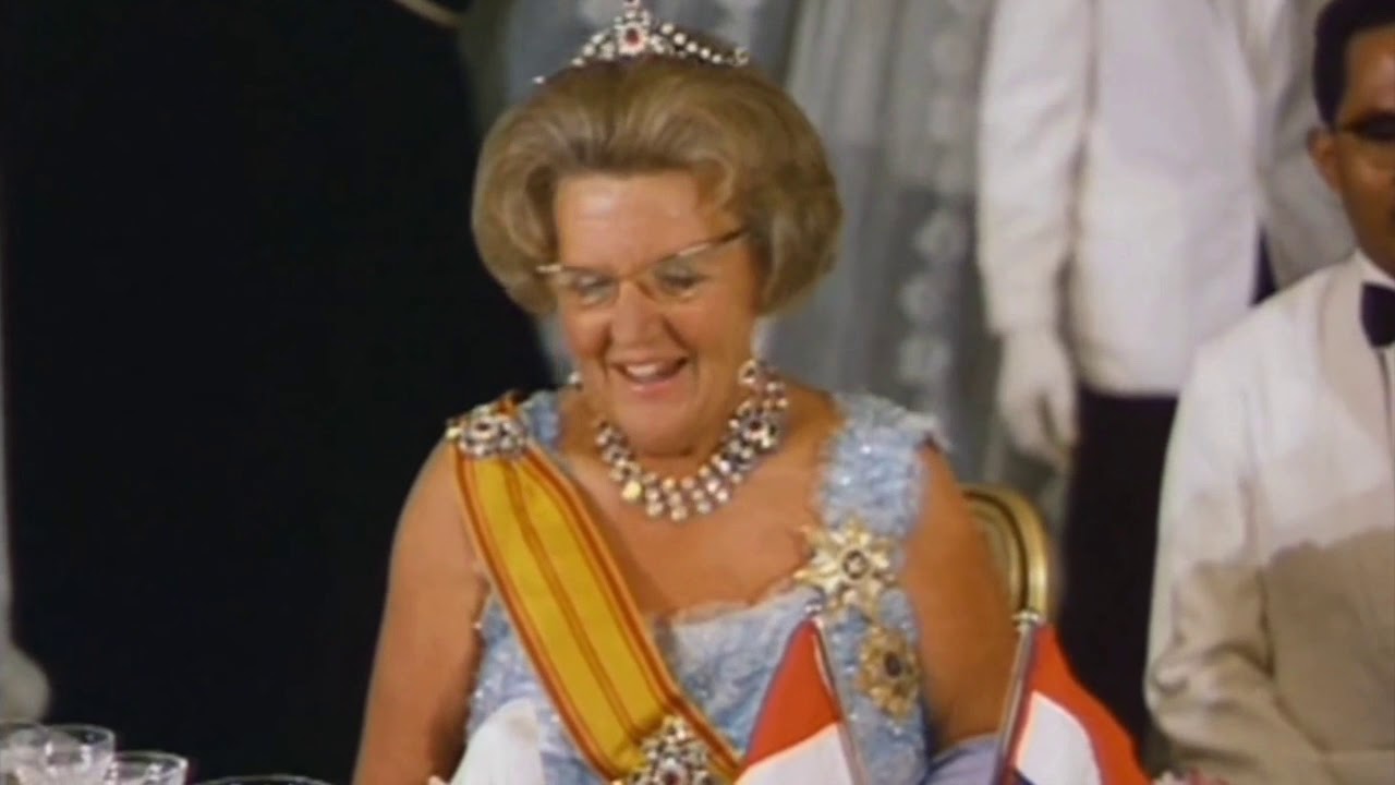 State Visit Queen Juliana Indonesia 1971
