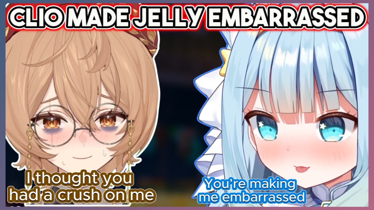 This Is How Clio Made Jelly Laugh and Feel Embarrassed 👀| Jelly Clio Clips #phaseclips