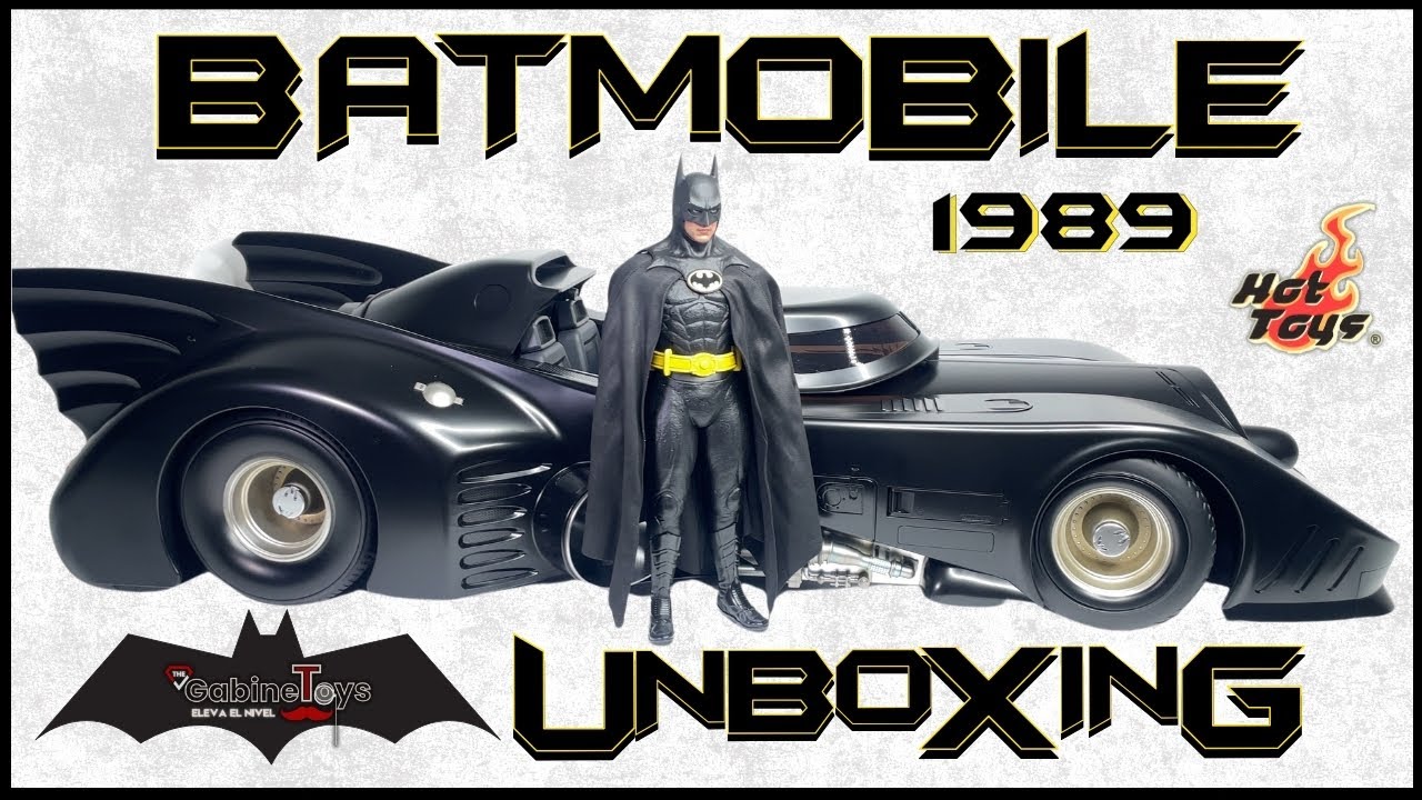 🔥 BATMOBILE 1989 HOT TOYS UNBOXING | Detalles alucinantes a escala 1/6 #batman  #batmobile