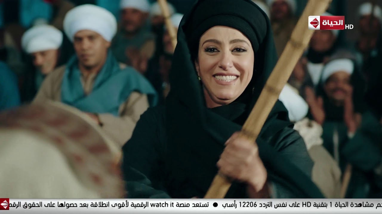 مسلسل بت القبايل - الشيخ فراج بقى عمدة الحمايدة ويقول لـ رحيل أنا في التحطيب مفيش أبوي وخالي