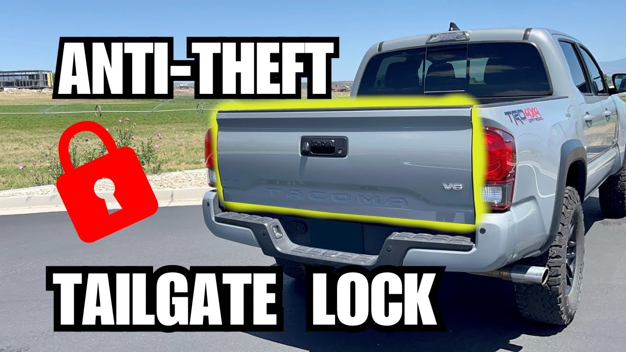 Обзор и установка противоугонной системы блокировки багажника Toyota Tacoma — Tavaski