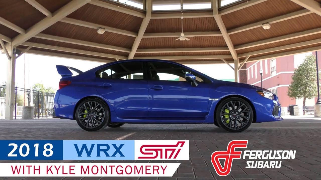 2018 Subaru WRX STi Test-Drive with Kyle Montgomery