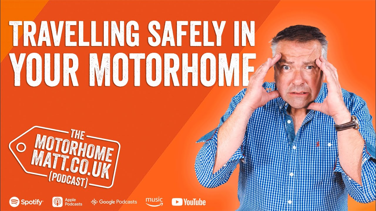 Travelling safely in your motorhome | Seatbelts, loading and vehicle condition