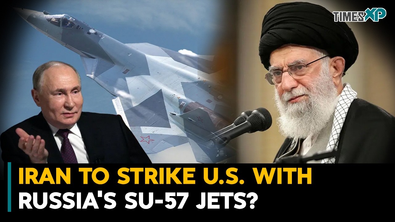 Iran To Strike U.S. With Russia's Su-57 Jets? Iran-Israel War