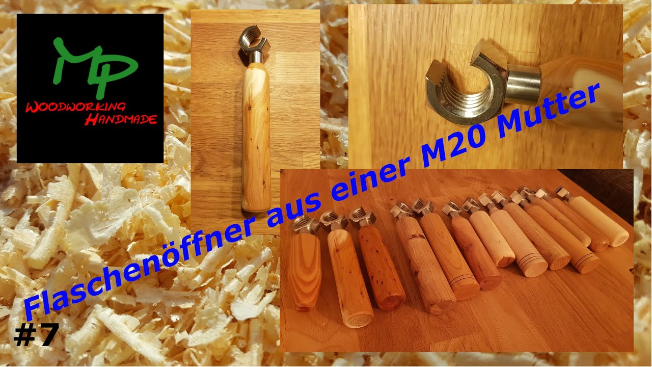 Flaschenöffner aus einer M20er Mutter DIY !!TOP!!