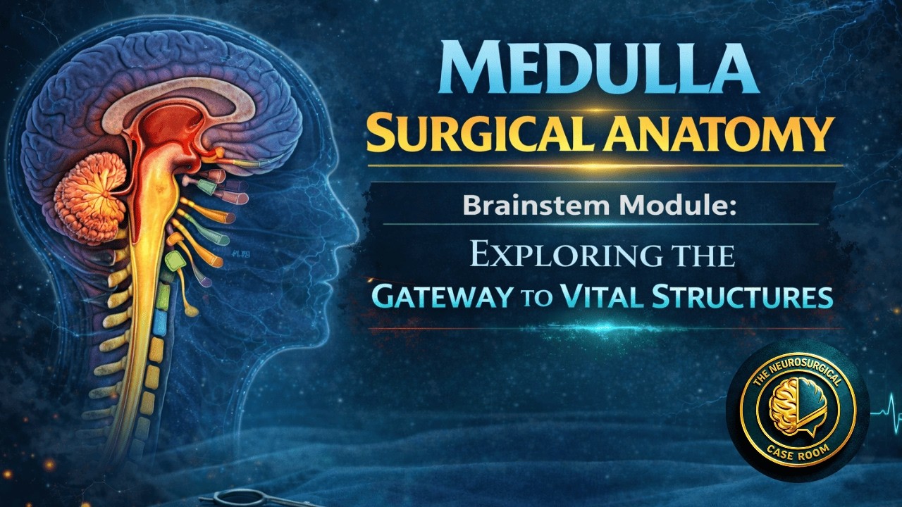 Brainstem Anatomy Masterclass: Medulla Oblongata | Rule of 4, Tracts, & Nuclei for Neurosurgeons