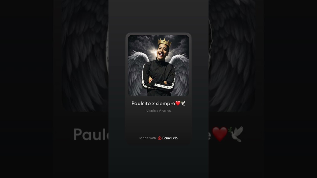 Paulcito x siempre❤️🕊️