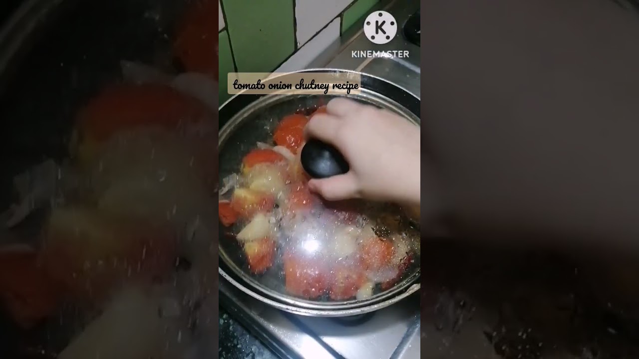 #shorts tomato onion chutney recipe#yummytasty spicy chutney#trending