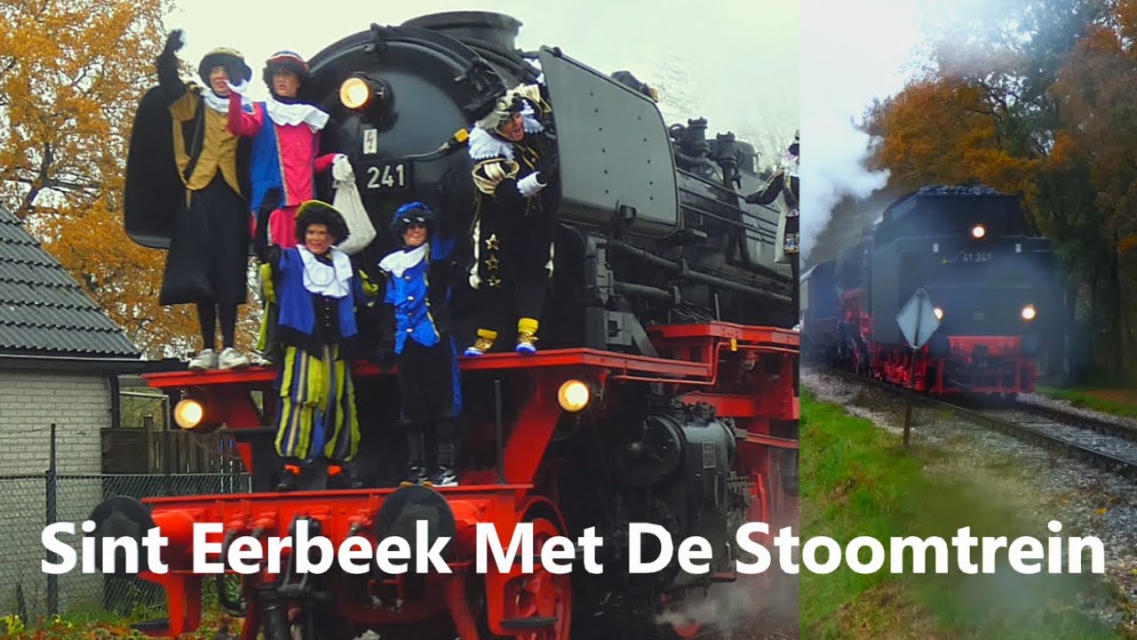 Sinterklaas Intocht Eerbeek Met De Stoomtrein op 18-11-23 | VSM