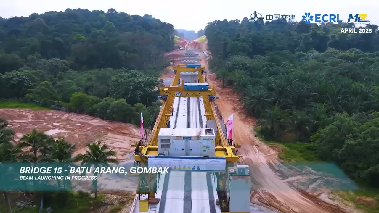ECRL Project Update April 2025: Selangor!
