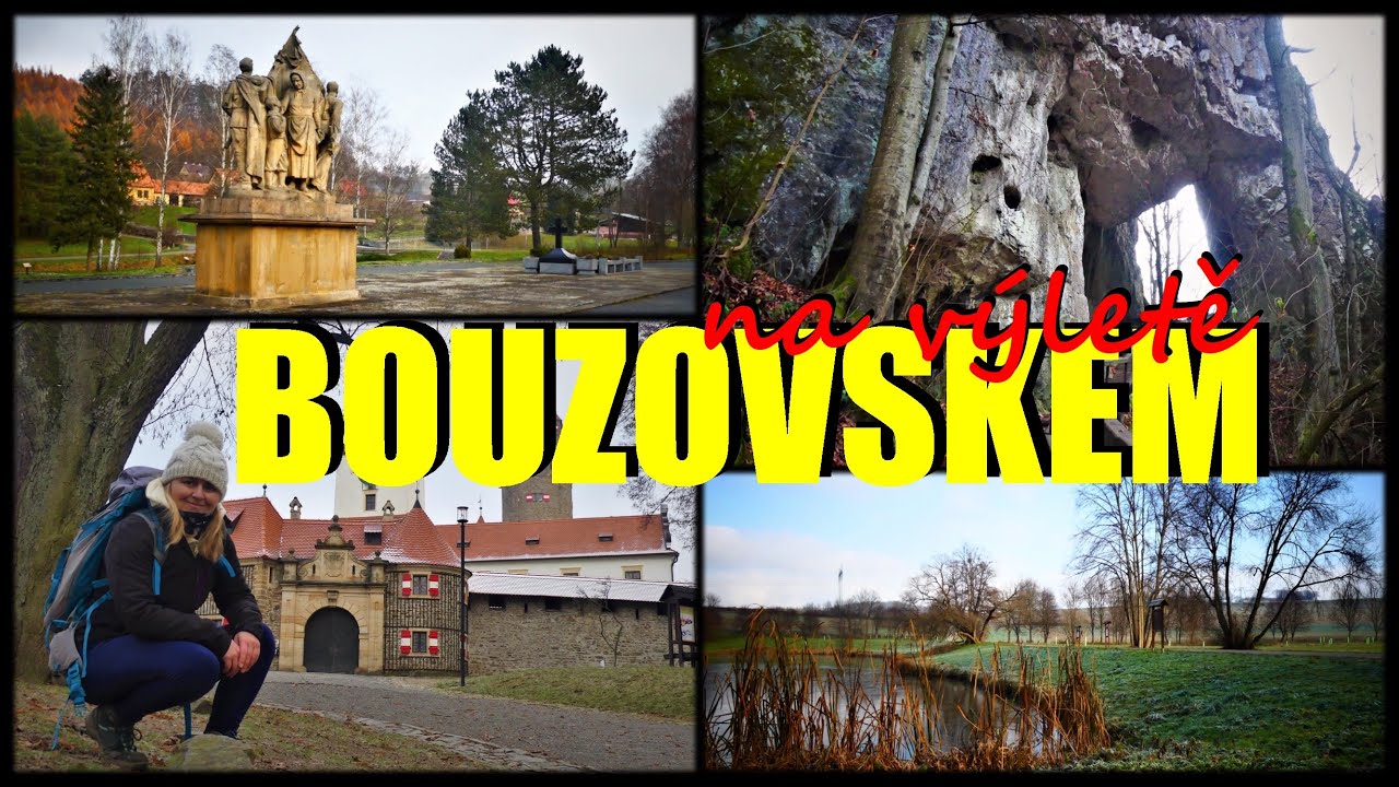 Co vidět nedaleko HRADU BOUZOV? Zimní vlog z Moravy