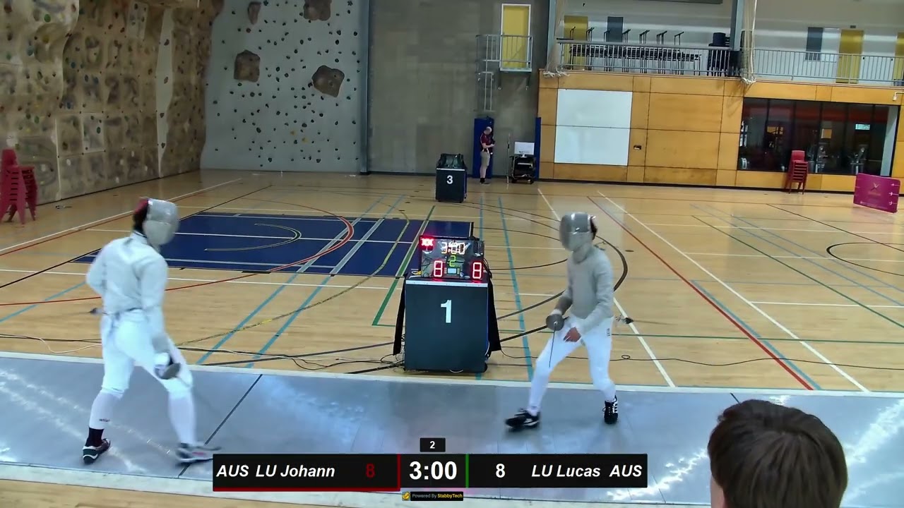 2026 QFA Junior State Championships Men's Sabre Final