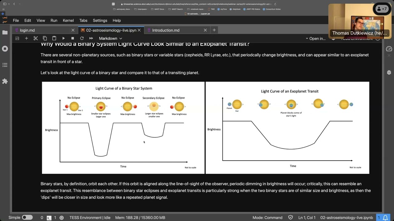 MAST Summer Webinar - Lesson 2:  Asteroseismology and other 