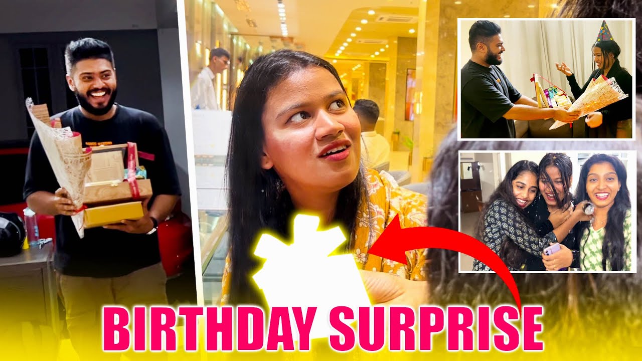 JUNU SURPRISED SHAMI ON HER BIRTHDAY 😘 അവളുടെ വലിയ ആഗ്രഹം GIFT ചെയ്തു 🥹 | PULLOTHI