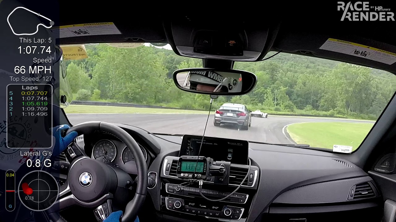 Lime Rock Park - Sub 1-minute on street tires - BMW M2 - Full Session 1 PCA event - 7.22.2019