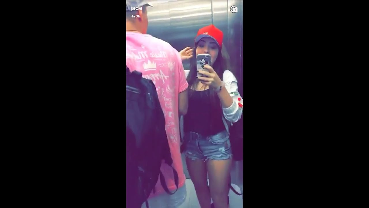 Jade picon fica presa no elevador com luisa e léo picon