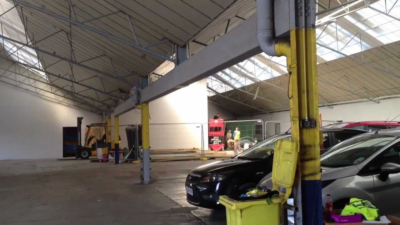 Eastbourne Car Auctions Building progress part 2