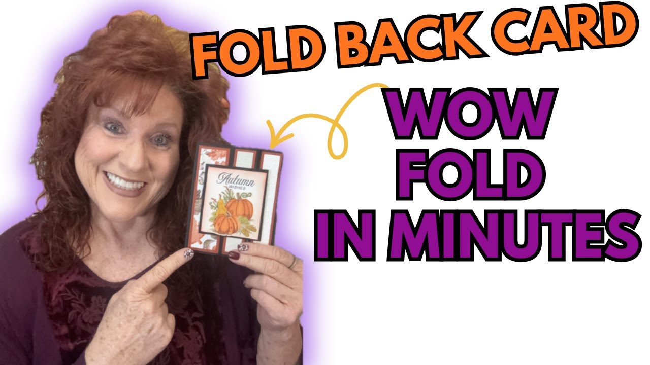 How To Make a Foldback Card That Pops!