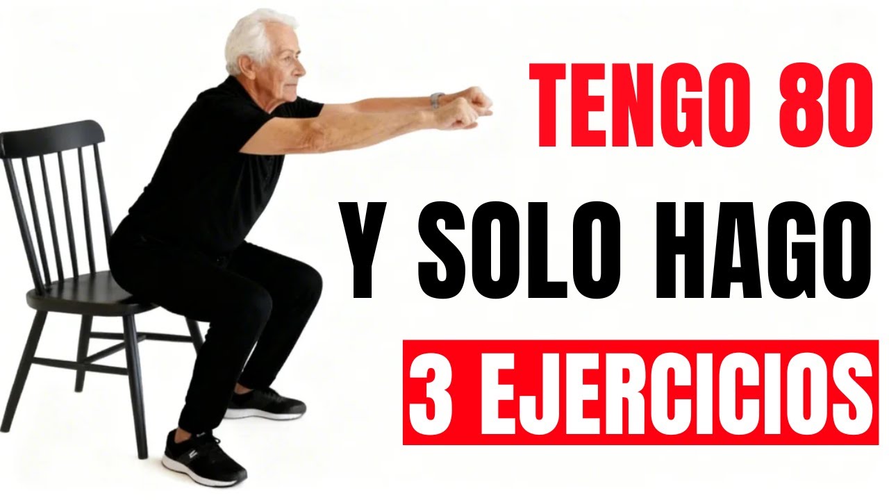 Después de los 60: Estos 3 Ejercicios Devuelven la Fuerza a Tus Piernas