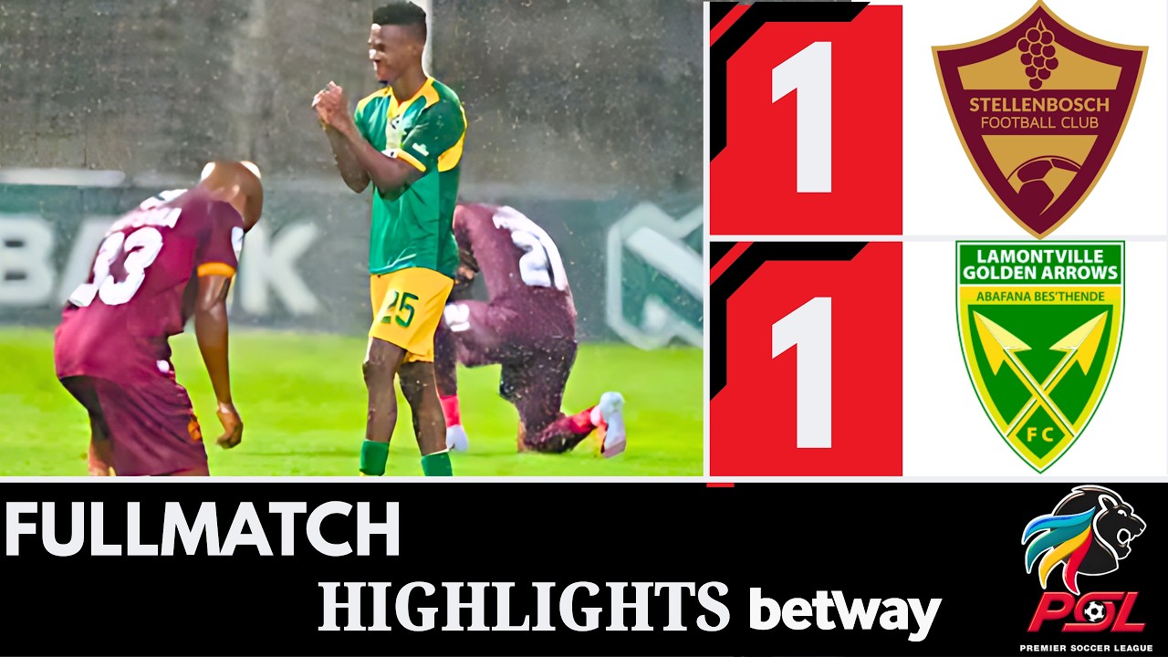 Golden Arrows vs Stellenbosch FC | 1–1 Highlights | PSL | 18 March 2026