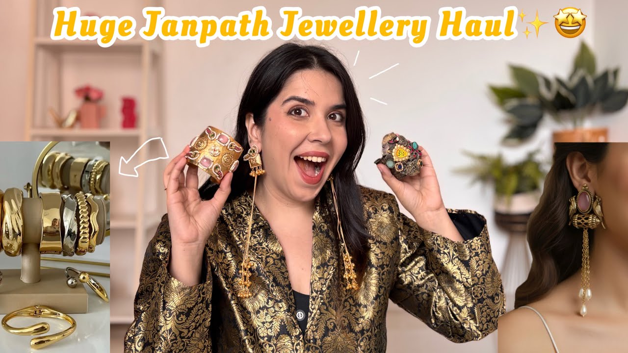 Janpath Jewellery Haul Delhi😍✨Окисленные украшения и доступные свадебные аксессуары | Heli Ved