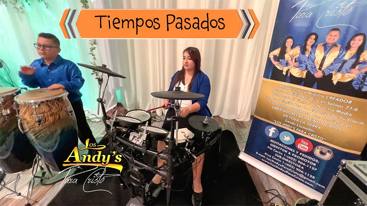 Tiempos Pasados EN VIVO - Los Andy's Para Cristo