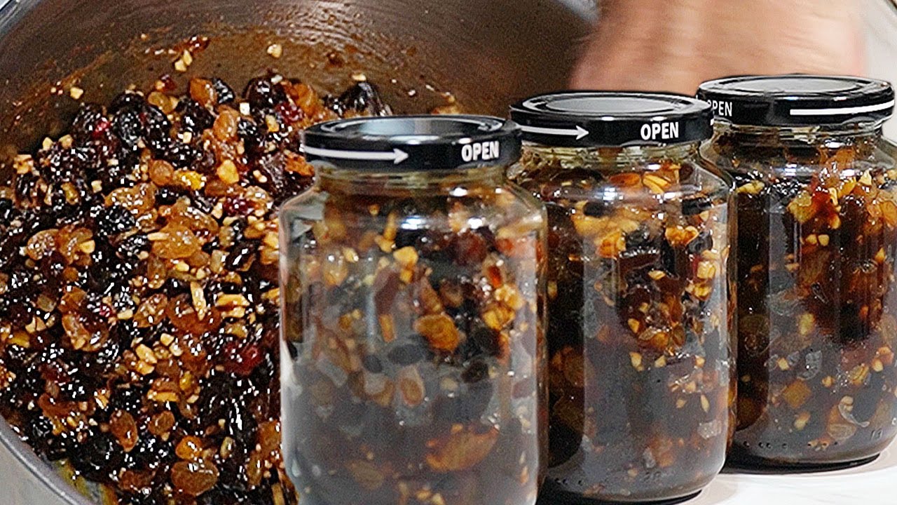 Sweet Mincemeat  perfect for Christmas - A Brandy-Infused Delight NO SUET!