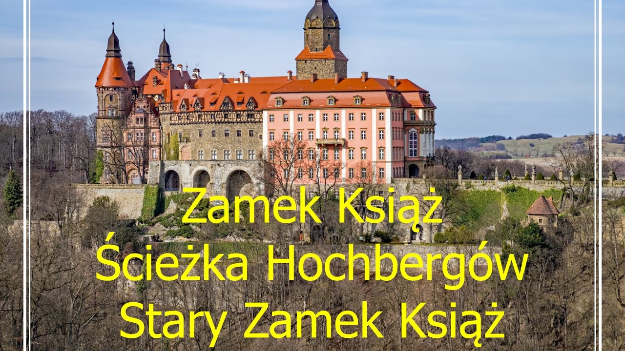 Zamek Książ, Szlak Hochbergów i Stary Zamek Książ - piesza wycieczka 📸📸