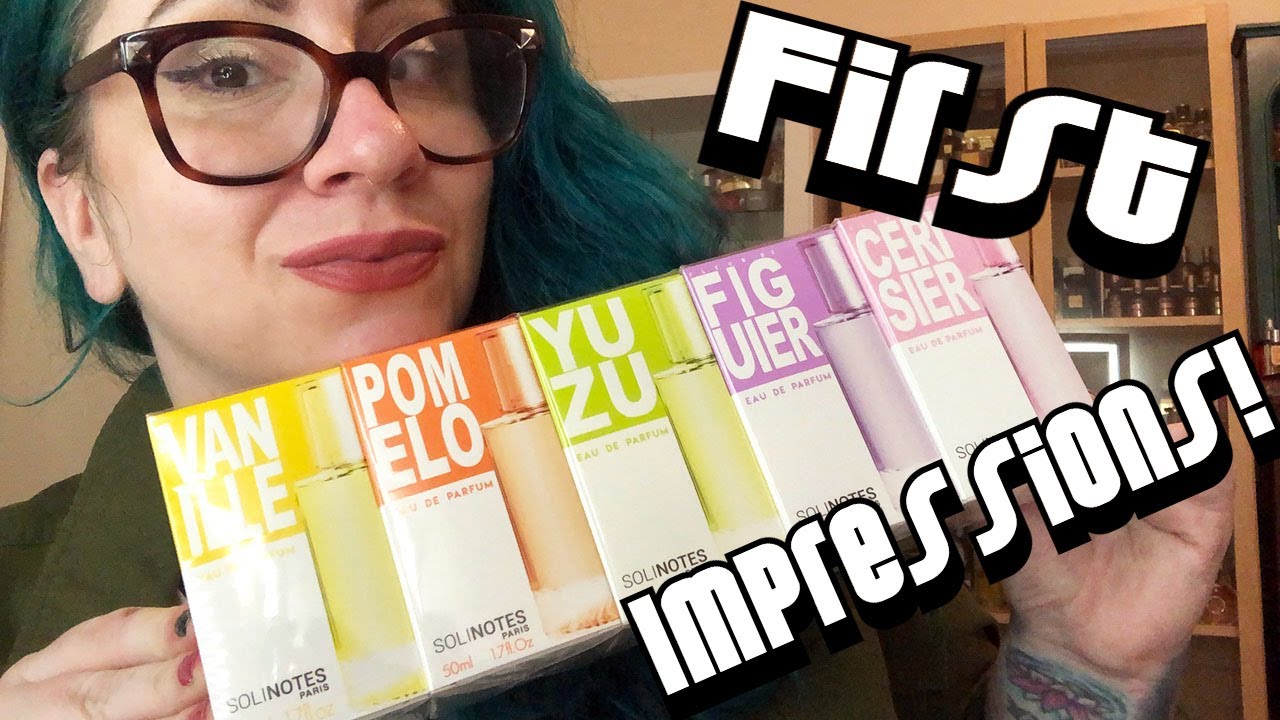 Fragrance First Impressions :: SOLINOTES Paris Perfumes | Affordable Layering & Blending Options