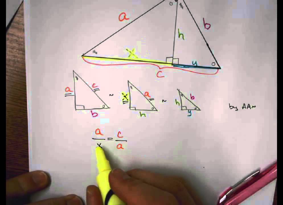 Similar Right Triangles