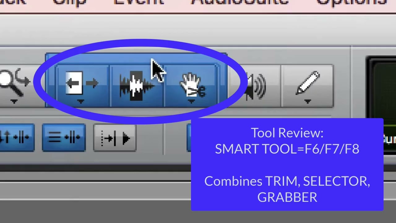 Pro Tools Editing: Smart Tool