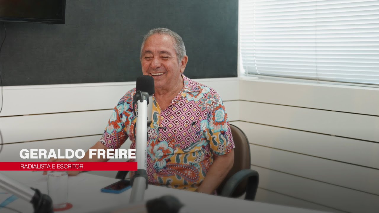 Entrevista com o radialista e &acirc;ncora da CBN, Geraldo Freire no Ponto de Encontro- 25/01/2026