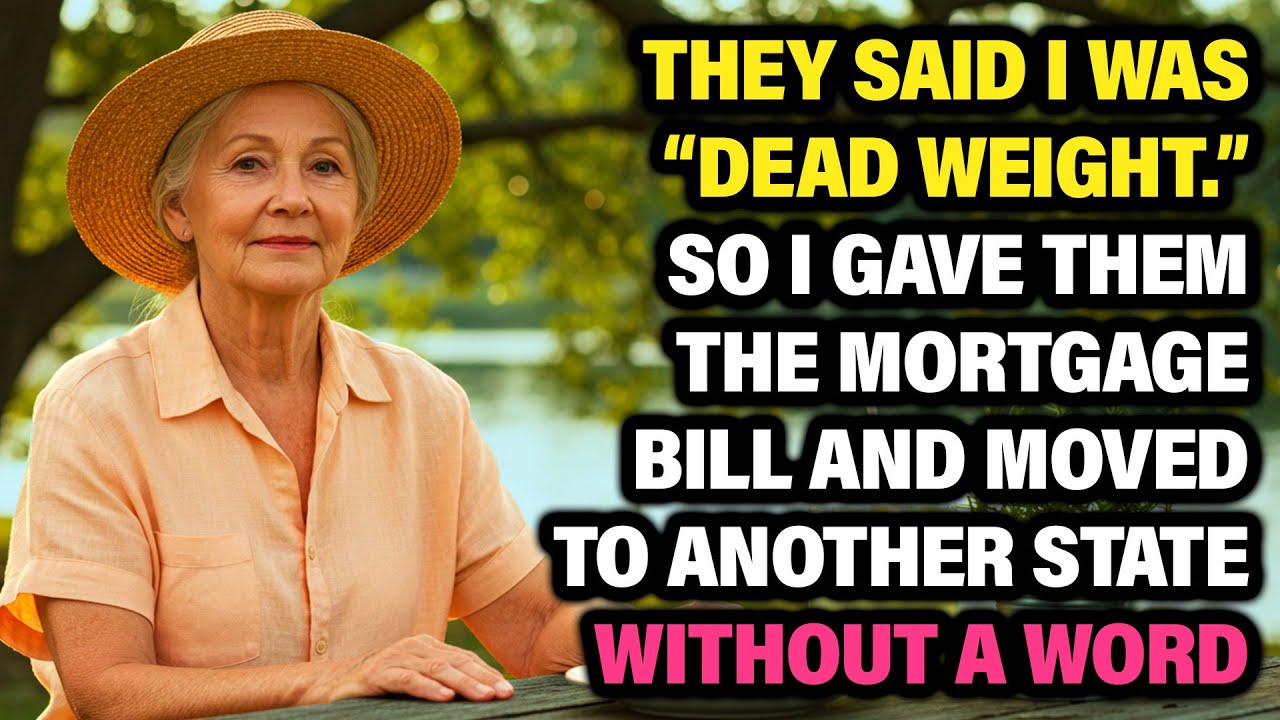 They Said I Was “Dead Weight.” So I Gave Them The Mortgage Bill And Moved To Another State Without..