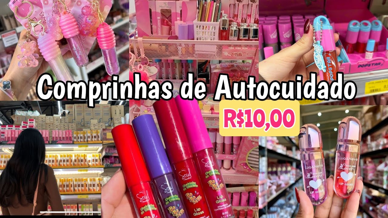 Comprinhas de Autocuidado Tudo por 10 dez Reais • perfumaria • Maquiagem #autocuidado #skincare