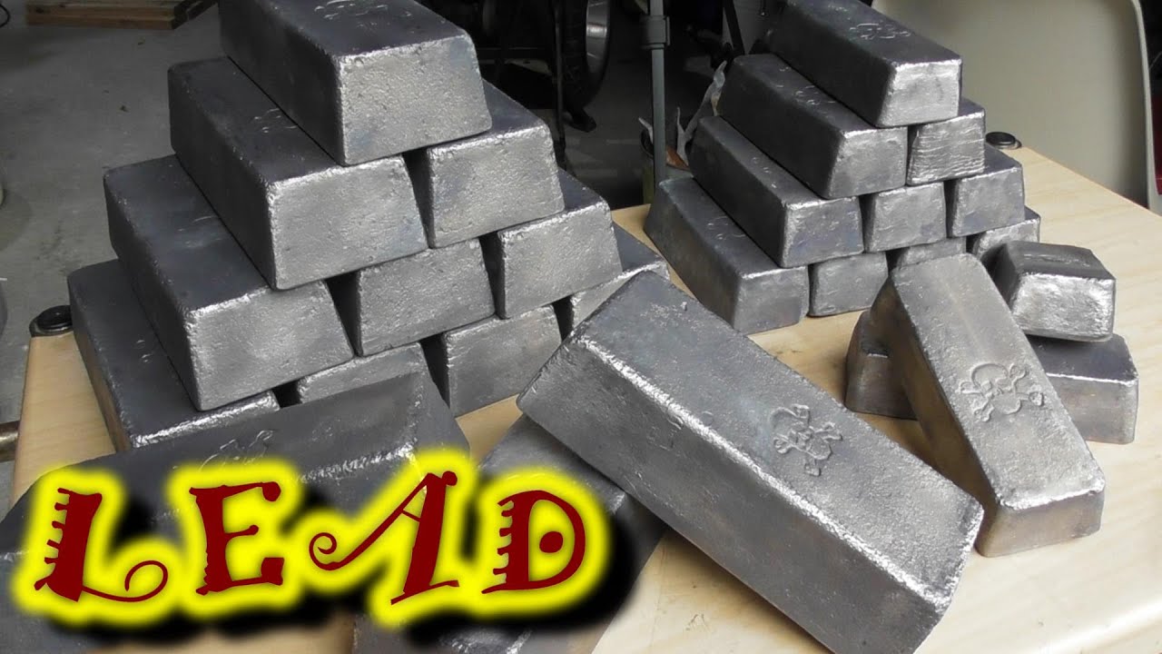 LEADcasting  鉛を溶かしまくり大量のインゴット