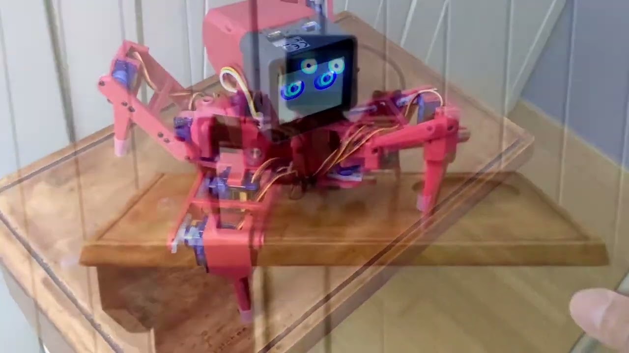 Face Tracking by M5CoreS3 Camera on Quadruped Robot