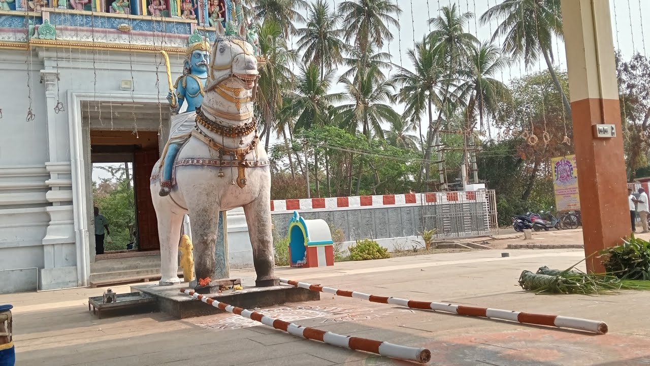 மாசி திருவிழா - முகூர்த்த கால் ஊன்றுதல் -நம்ம முசிறி ஸ்ரீ அழகு நாச்சி அம்மன் கோயில்.