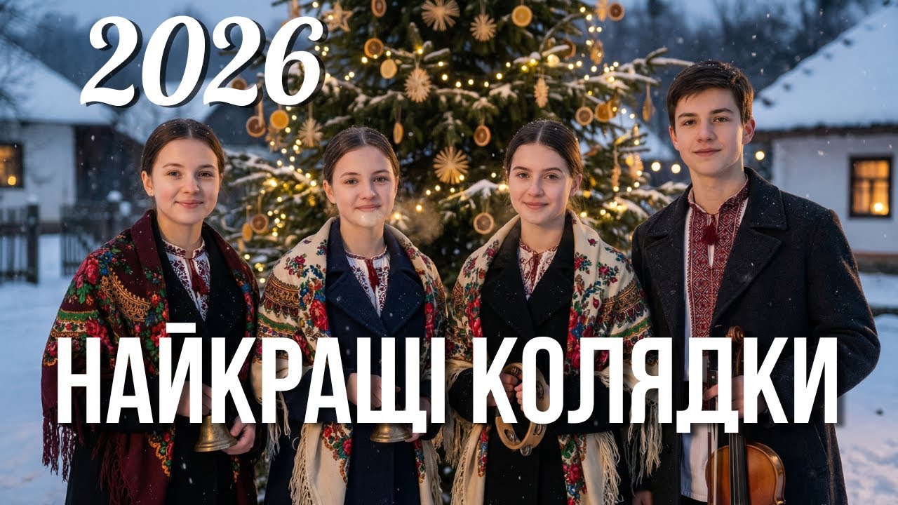 Колядки на Різдво 2026 | Збірка найкращих улюблених колядок