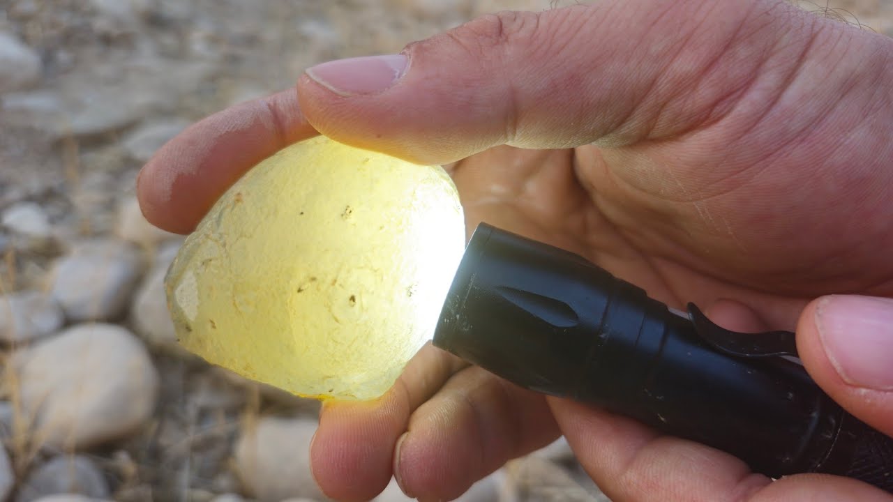 Тест на твёрдость и свет речных камней | Определение настоящего агата