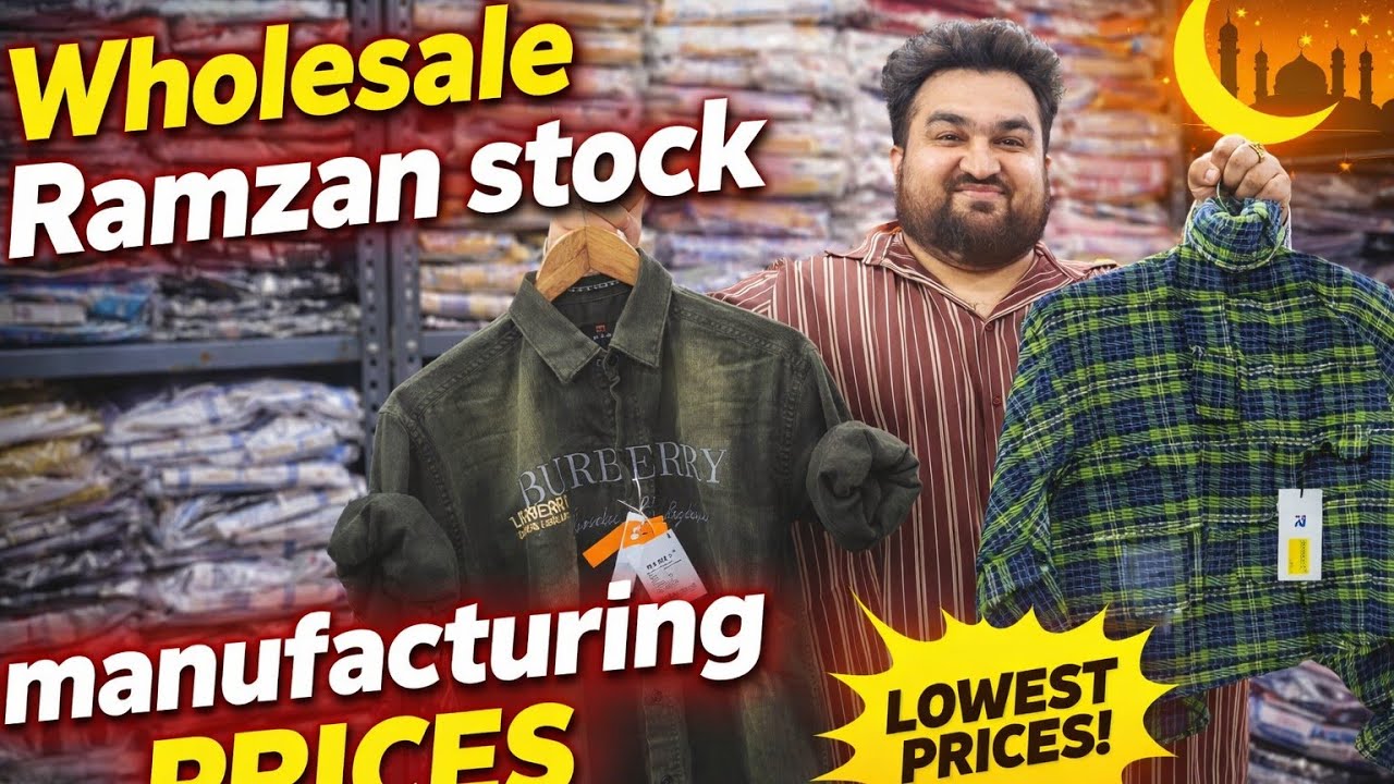 Shirt and jeans manufacturer | Hyderabad | Ramzan 