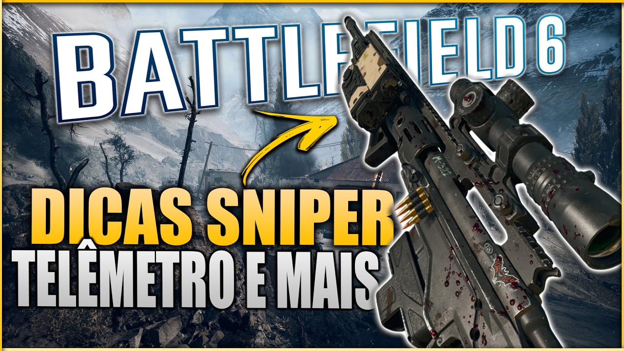 BATTLEFIELD 6: ACERTE MUITO MAIS TIROS DE SNIPER! (TELÊMETRO E MAIS)