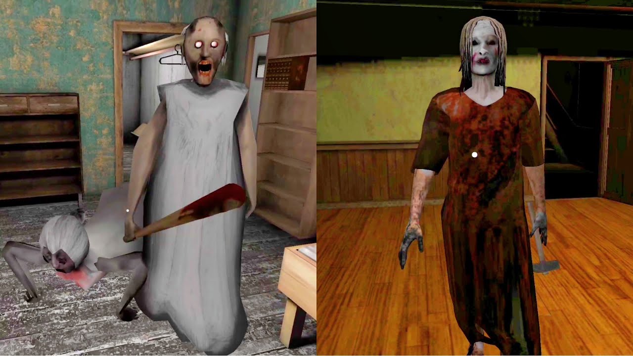 Granny + Granny House Escape 3D | Original Game X Ripoff Game #1