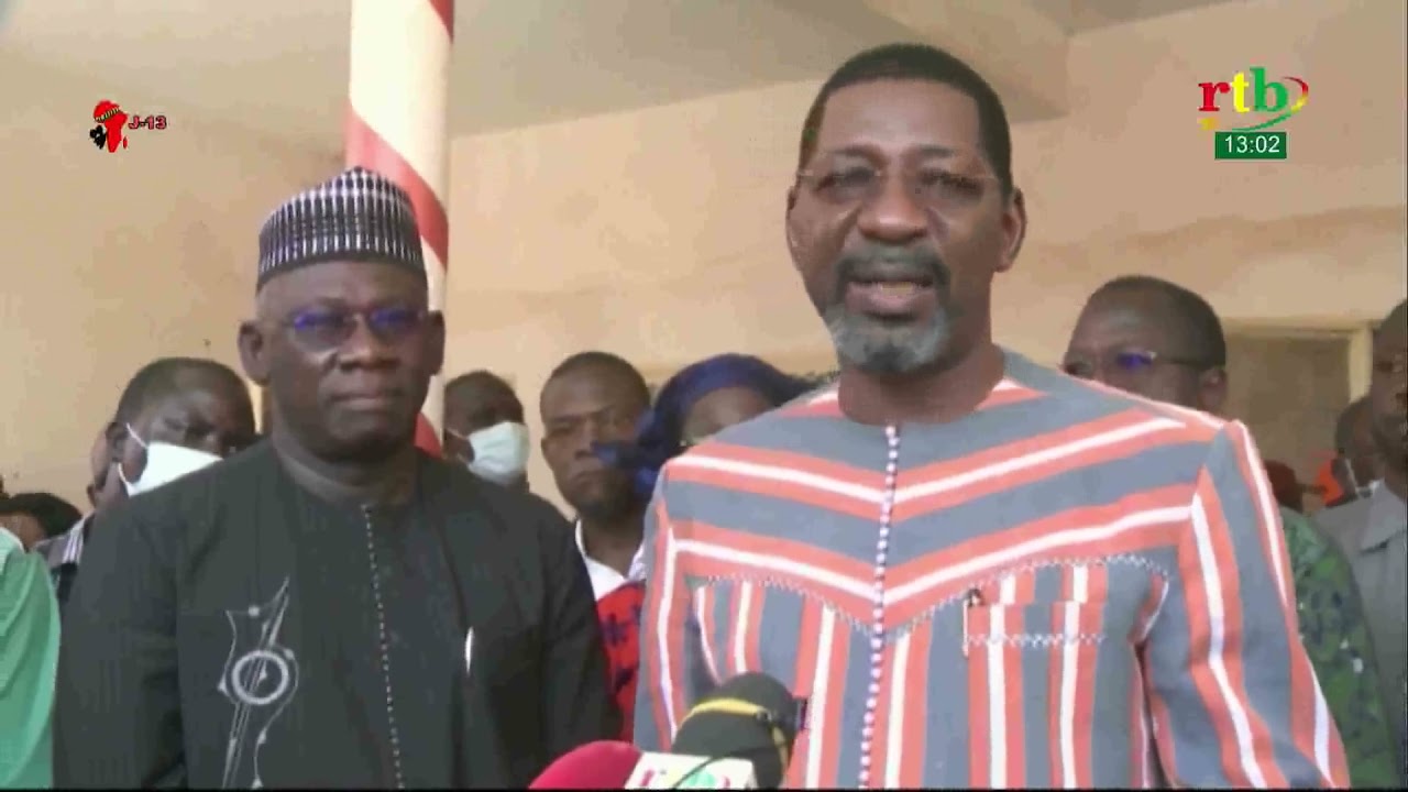 Rtb - MPP: Simon COMPAORE passe le témoin a Bala SAKANDE