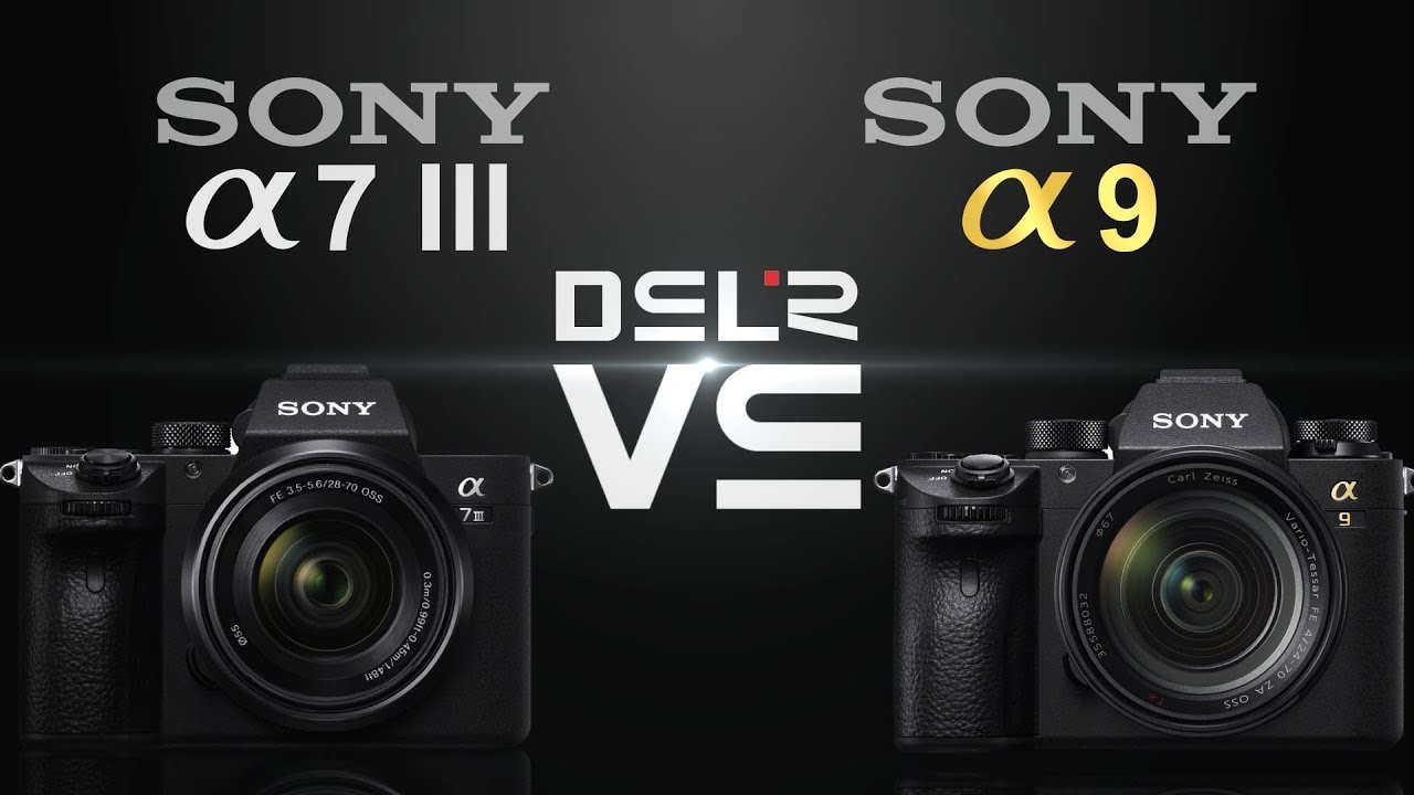 Sony alpha a7 III vs Sony alpha a9