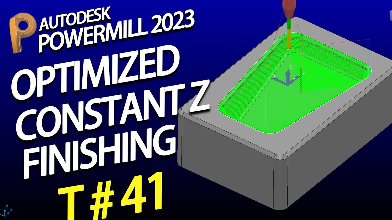 Powermill 2023 tutorial  | powermill programming in hindi | optimized constant z finishing