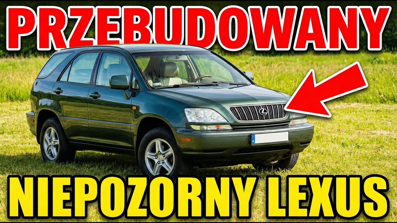 5 niedocenianych starych LEXUSów, które kupisz tanio i zostaną z Tobą na zawsze
