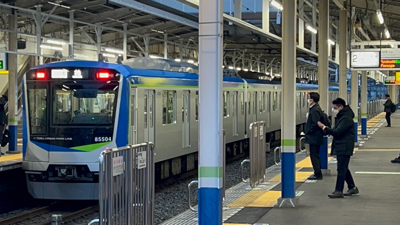 【逆井駅発着】17時41分発274A普通柏行き 80000系81504Fみまモニ/線路モニタリング装置搭載 #東武アーバンパークライン #逆井駅 #東武80000系 
