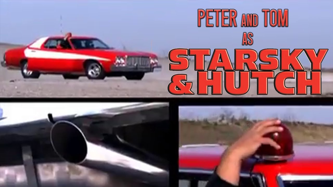 Peter and Tom are Starsky and Hutch in this 76' Torino